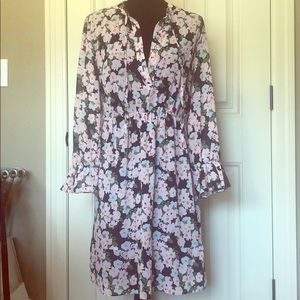 NWOT J Crew Mercantile Long Sleeved Floral Dress